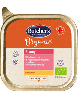 Organic Beauty indyk monoproteinowa karma dla kota 85 g