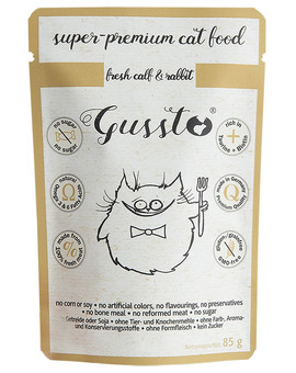 Cat Fresh Calf & Rabbit mokra karma dla kotów jagnięcina i królik 85 g