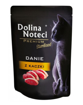 Premium Danie z kaczki dla kotów sterylizowanych 85 g