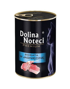 Premium Bogata w jagnięcinę dla kotów dorosłych 400 g