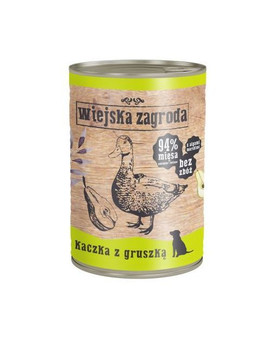 Kaczka z gruszką 400 g bezzbożowa karma dla psa