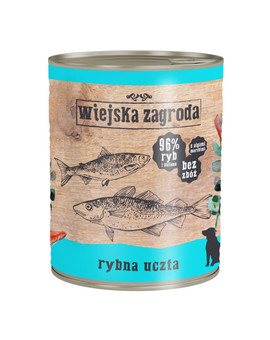 Rybna uczta 800 g bezzbożowa karma dla psa