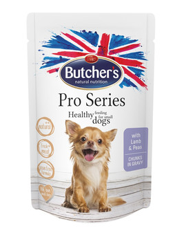 ProSeries Dog z jagnięciną i groszkiem kawałki w sosie 100 g