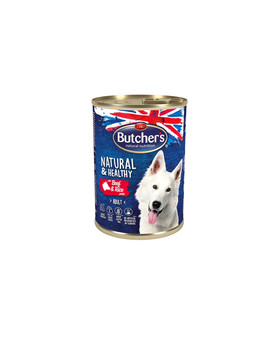 Natural&Healthy Dog z wołowiną i ryżem pasztet 390 g
