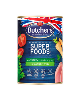 Superfoods Dog Tripe z idykiem i warzywami 400 g