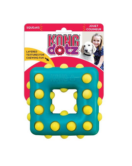 Dotz Square S zabawka dla psa masująca dziąsła