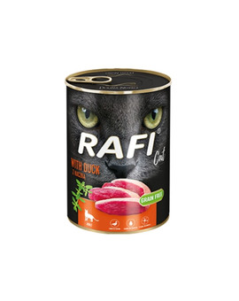 RAFI Cat adult z kaczką 400 g dla dorosłych kotów