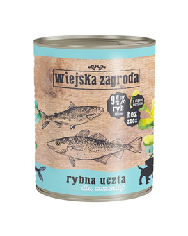 Rybna uczta dla szczeniąt 800 g