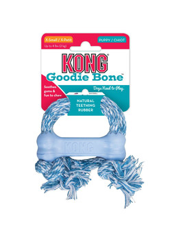Puppy Goodie Bone with rope XS Kość z liną dla szczeniaka