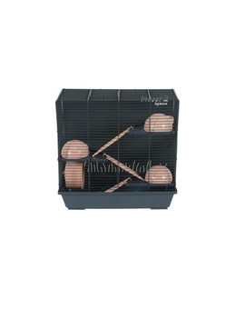 Klatka INDOOR2 dla chomika 50 Triplex jasnoróżowa
