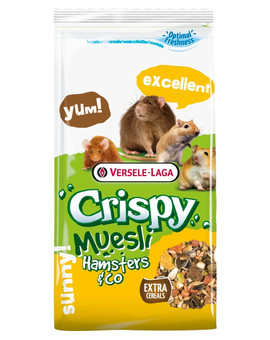 Hamster Crispy Pokarm dla chomików 400 g Ekstra zboża