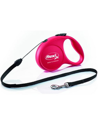 New FuN M Smycz Linka 5 m 20 kg czerwona