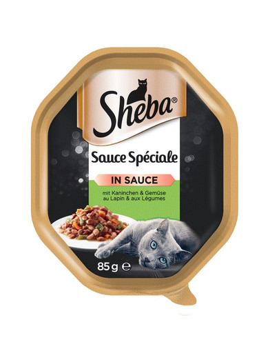 Sauce Speciale 85gx22 z Królikiem, Kaczką i Warzywami - mokra karma dla kotów w sosie