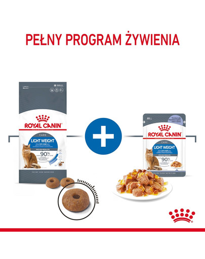ROYAL CANIN Light Weight Care w galaretce 85 g x 12