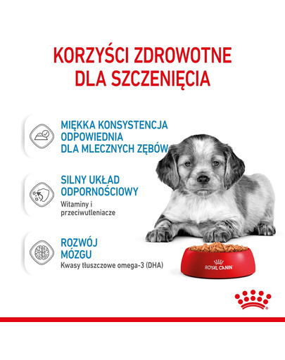 ROYAL CANIN Medium puppy 10x140 g