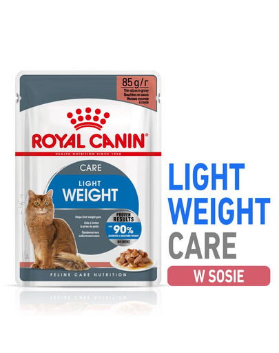 ROYAL CANIN Light Weight Care 12 x 85 g w sosie