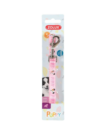 Smycz dla psa Puppy MASCOTTE 13mm różowa
