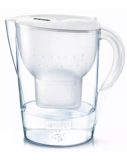 Marella Maxtra+ Dzbanek filtrujący 2,4 l biały + 3 wkłady