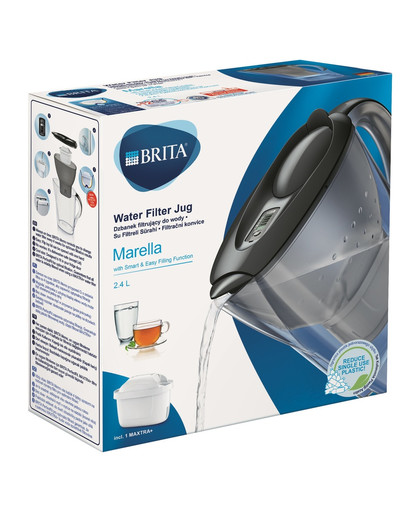 Marella Maxtra+ Dzbanek filtrujący 2,4 l grafitowy + 3 wkłady