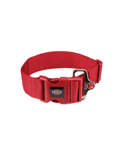 Obroża Premium XXL, M–L: 40–60 cm/50 mm, czerwona