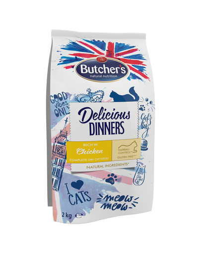 Delicious Dinners Cat dry Chicken 2 kg