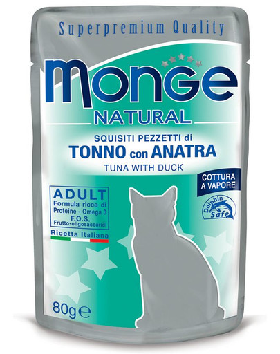 Buste Cat Tuńczyk z kaczką w galarecie 80 g