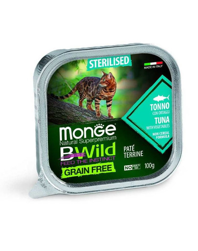 BWild Cat grain free Sterilised tuńczyk 100g