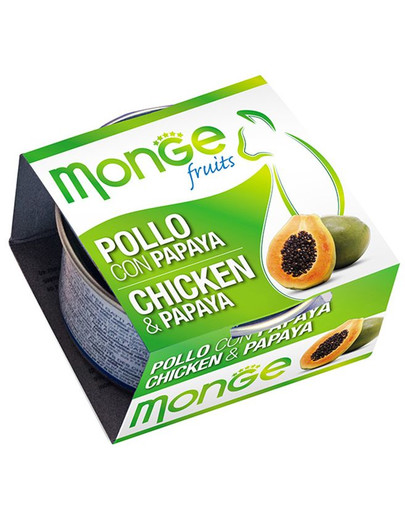 Fruit Cat Kurczak z papają 80 g
