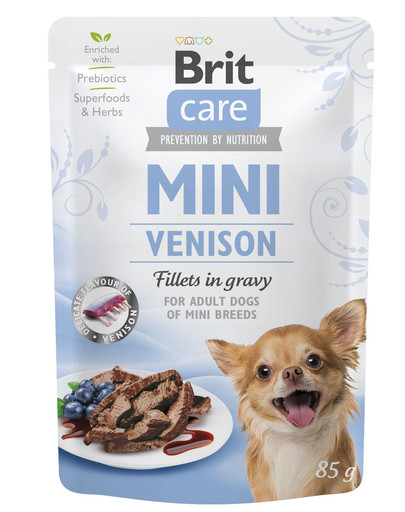 Care Mini Venison 85 mokra karma dla psów ras małych