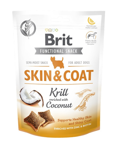 Care Dog Functional Snack skin&coat Krill 150 g przysmaki na skórę i sierść dla psa