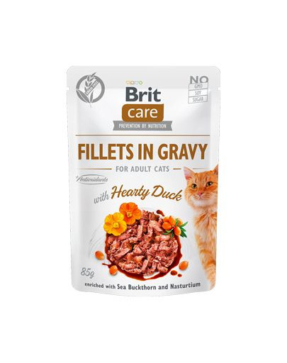 Care Cat Fillets in gravy kaczka 85 g filety kaczki w sosie