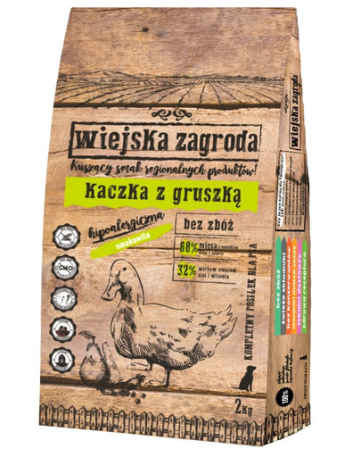 Jagnięcina z kaczką saszetka dla psów ras małych