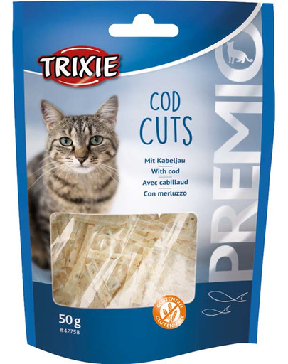 Premio Cod Cuts przysmak dla kota z dorszem 50 g