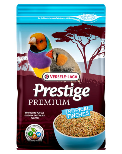Tropical Finches Premium 800g pokarm dla ptaków egzotycznych
