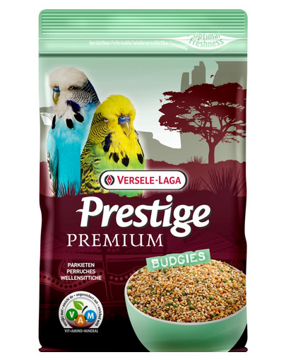 Budgies Premium 2,5 kg pokarm dla papużek falistych
