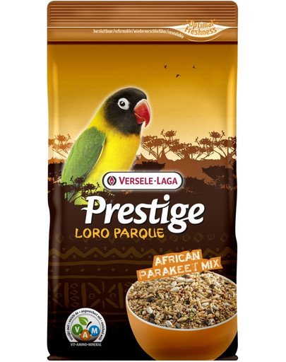 African Parakeet Loro Parque Mix 1kg pokarm dla średnich afrykańskich papug