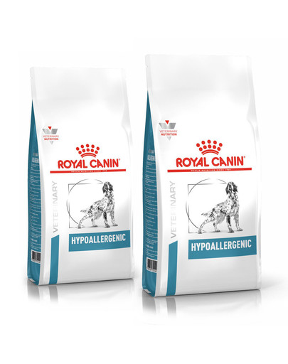 ROYAL CANIN Dog Hypoallergenic 28 kg (2 x 14 kg) sucha karma dla dorosłych psów z niepożadanymi reakcjami na pokarm