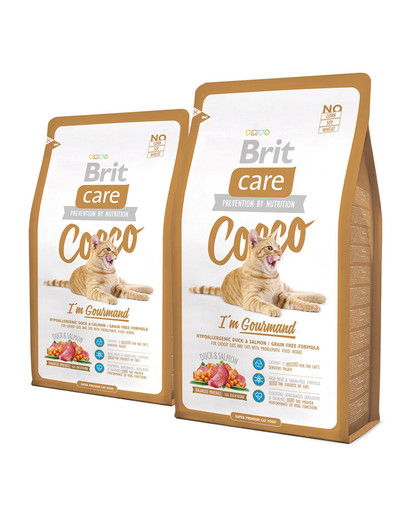 BRIT Care Cat Cocco I'm Gourmand 14 kg (2 x 7 kg)