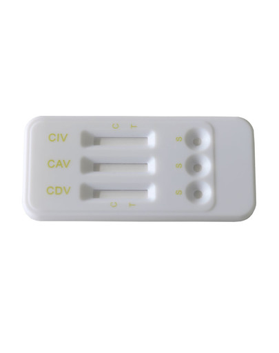 Test diagnostyczny na nosówkę/adenowirus/grypę psów SelfLab CDV/CAV/CIV Ag