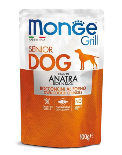 Grill Dog Buste Senior kaczka 100 g