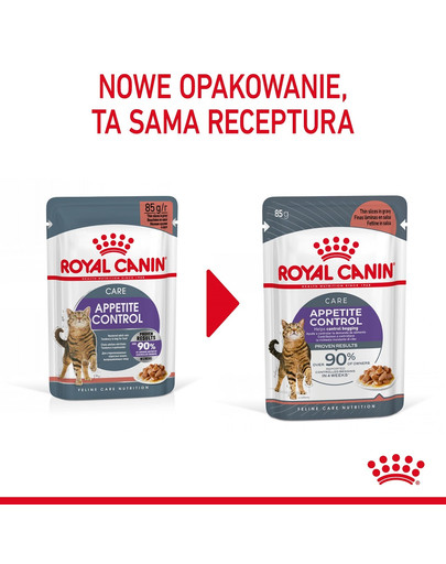 Appetite Control Gravy 12x85 g mokra karma dla dorosłych kotów z nadmiernym apetytem