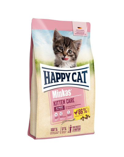 Minkas Kitten Care Drób 1,5 kg