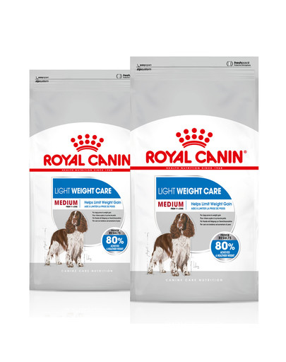 ROYAL CANIN CCN Medium Light Weight Care karma sucha dla psów dorosłych, ras średnich z tendencją do nadwagi 18 kg (2 x 9 kg)