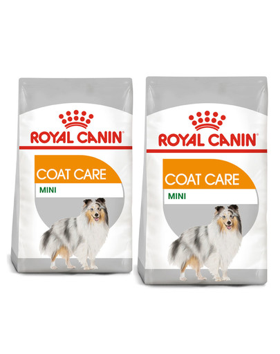 ROYAL CANIN CCN Mini Coat Care karma sucha dla psów dorosłych, ras małych o matowej sierści 16 kg (2 x 8 kg)
