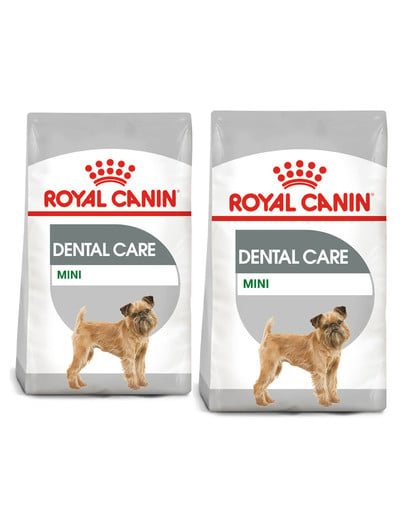 ROYAL CANIN CCN Mini Dental Care karma sucha dla psów dorosłych, ras małych, redukująca powstawanie kamienia nazębnego 16 kg (2 x 8 kg)