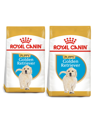 ROYAL CANIN Golden Retriever Puppy Junior 24 kg (2 x 12 kg) karma sucha dla szczeniąt do 15 miesiąca, rasy golden retriever