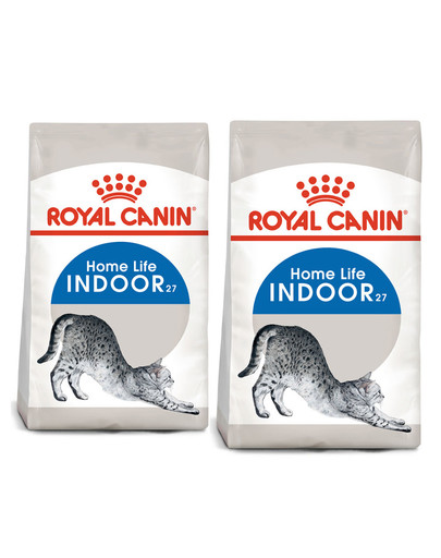 ROYAL CANIN Indoor 27 20 kg (2 x 10 kg) karma sucha dla kotów dorosłych, przebywających wyłącznie w domu