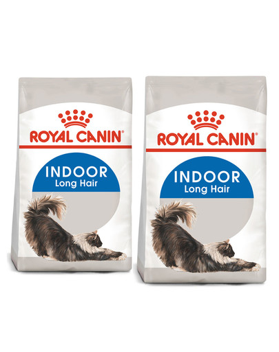 ROYAL CANIN Indoor 35 Long hair sucha karma dla kotów dorosłych długowłosych przebywających w domu 20 kg (2 x 10 kg)