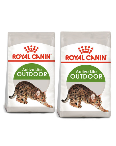 ROYAL CANIN Outdoor 30 karma sucha dla kotów dorosłych, wychodzących na zewnątrz 20 kg (2 x 10 kg)