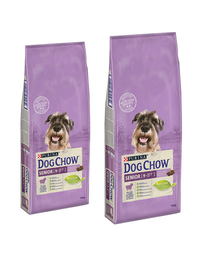 PURINA Dog Chow Senior jagnięcina 28 kg (2 x 14 kg)